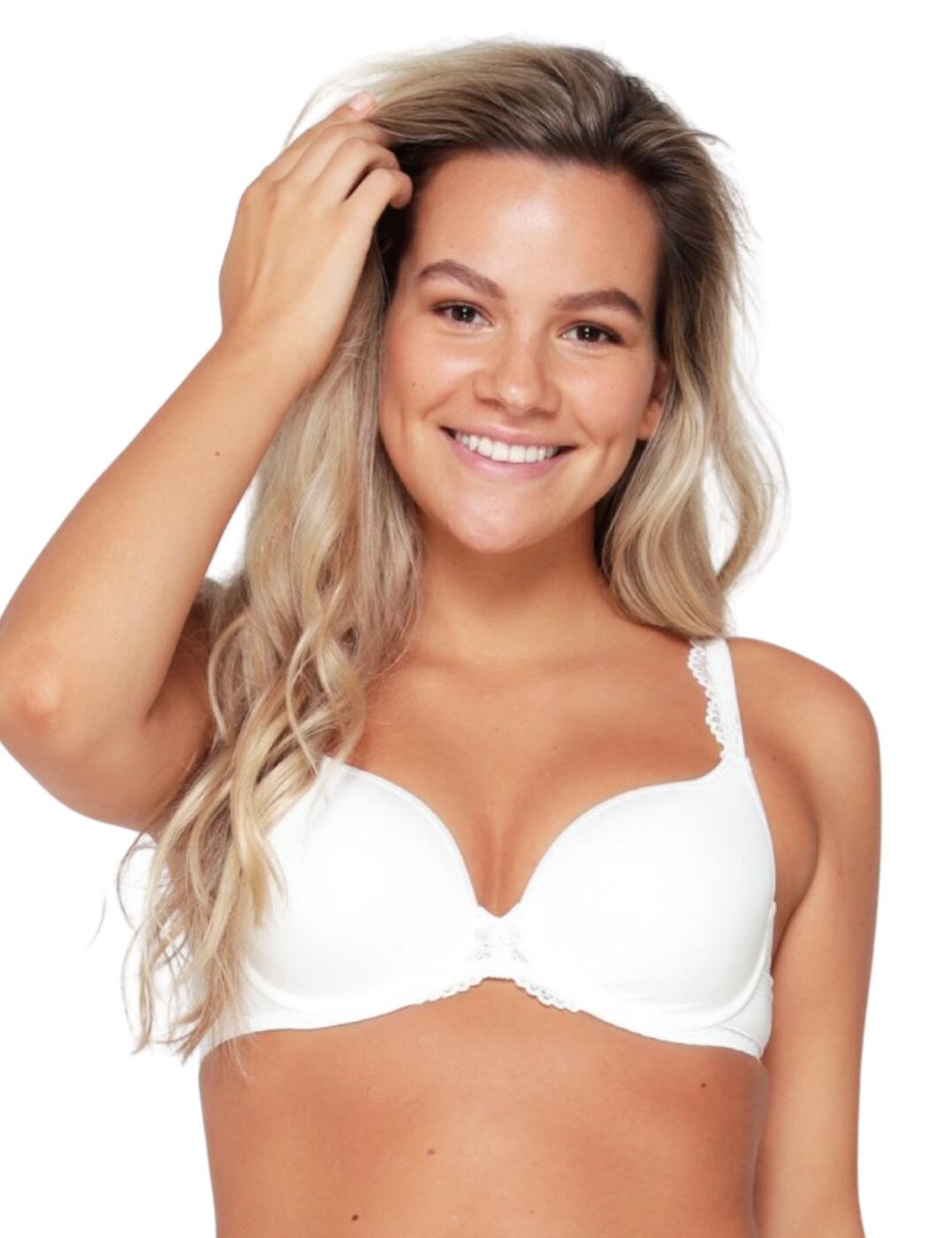 Lingadore Basic Collection Uni Fit T Shirt Bra - Ivory - 34F