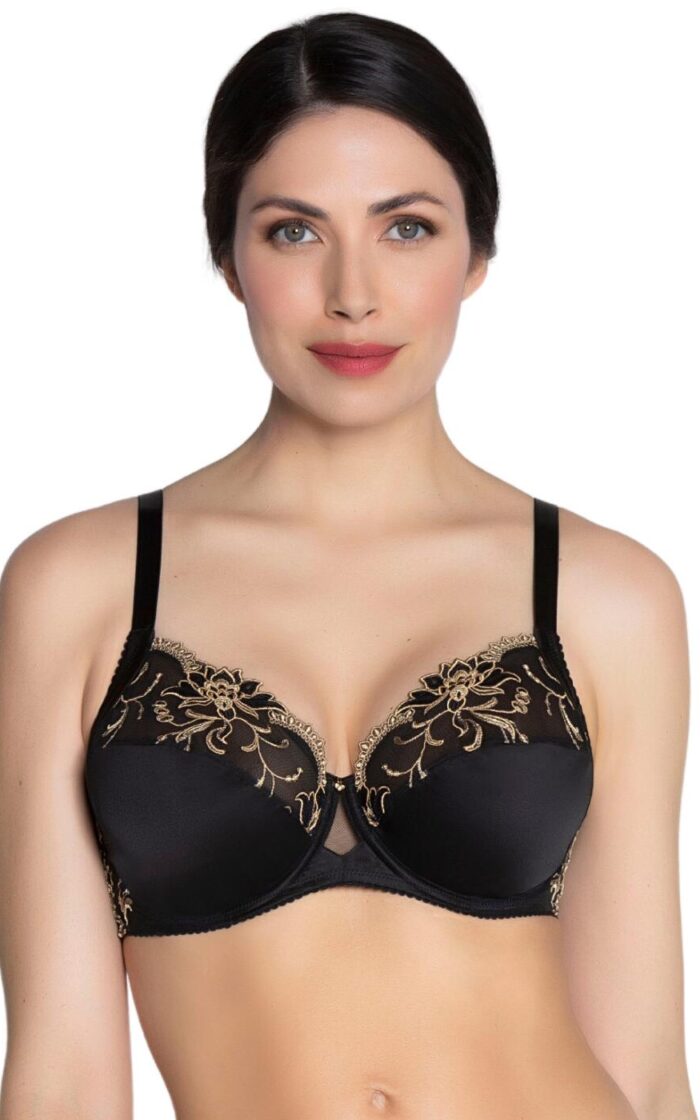 Lise Charmel Eblouissante Icone 3 Part Full Cup Bra - Or Nuit - 34E