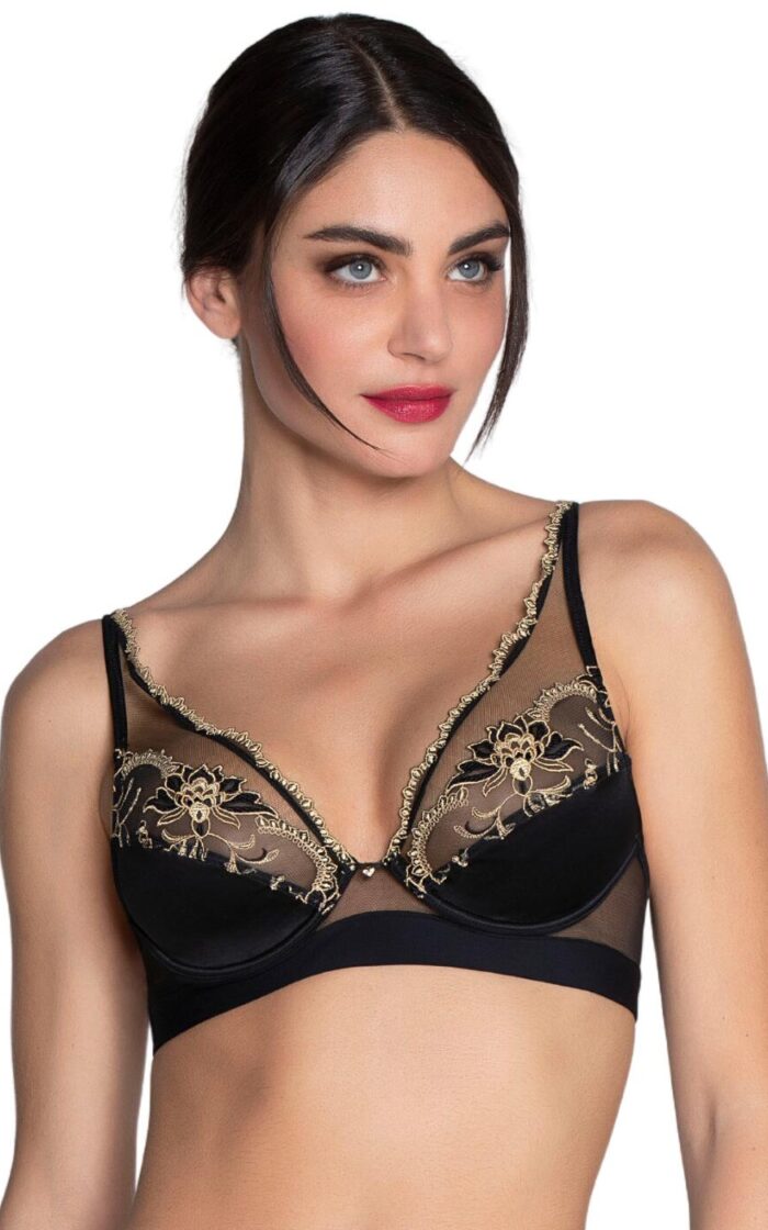 Lise Charmel Eblouissante Icone Glam Push Up Bra - Or Nuit - 32B