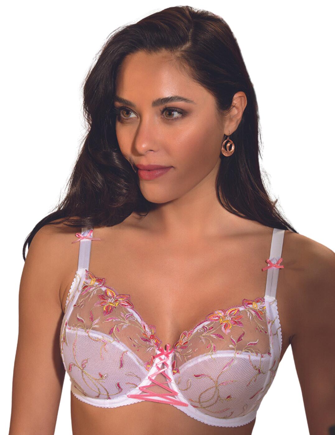 Lise Charmel Ete Frivole 3 Parts Full Cup Bra - Blanc Frivole - 34F