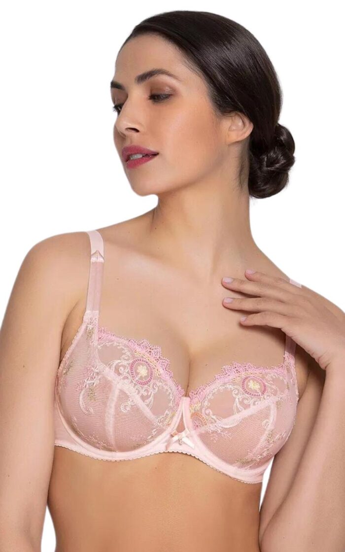 Lise Charmel Mon Amour 3/4 Three Quarter Cup Bra - Amour Aurore - 32F