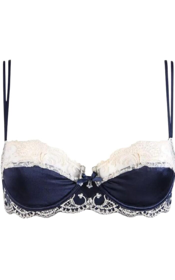 Lise Charmel Splendeur Soie Half Cup Bra - Splendeur Marine - 32B