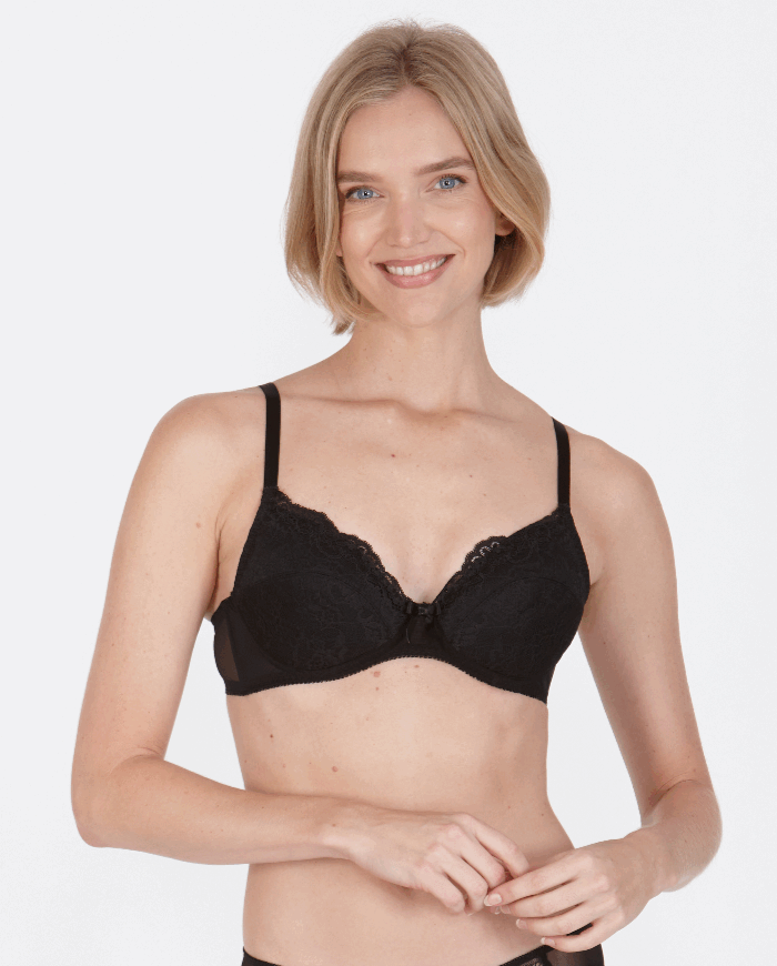Little Women Orchid Noir High Apex Ultra Padded Non-Wired Bra