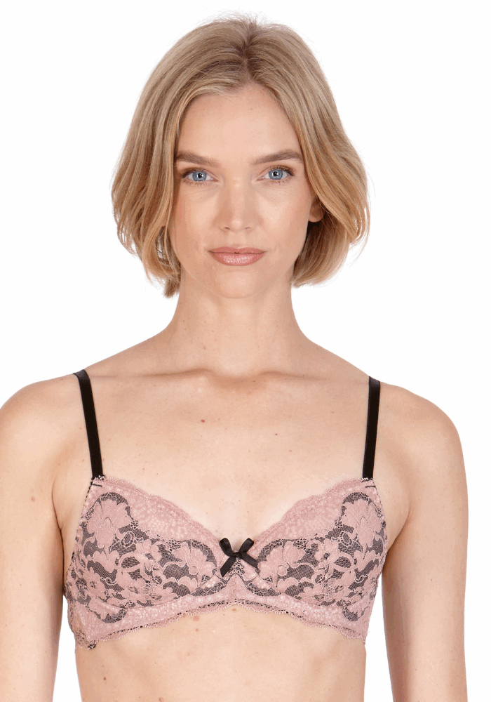 Little Women Rose Ink Tattoo Non-wired Medium Padded Bra
