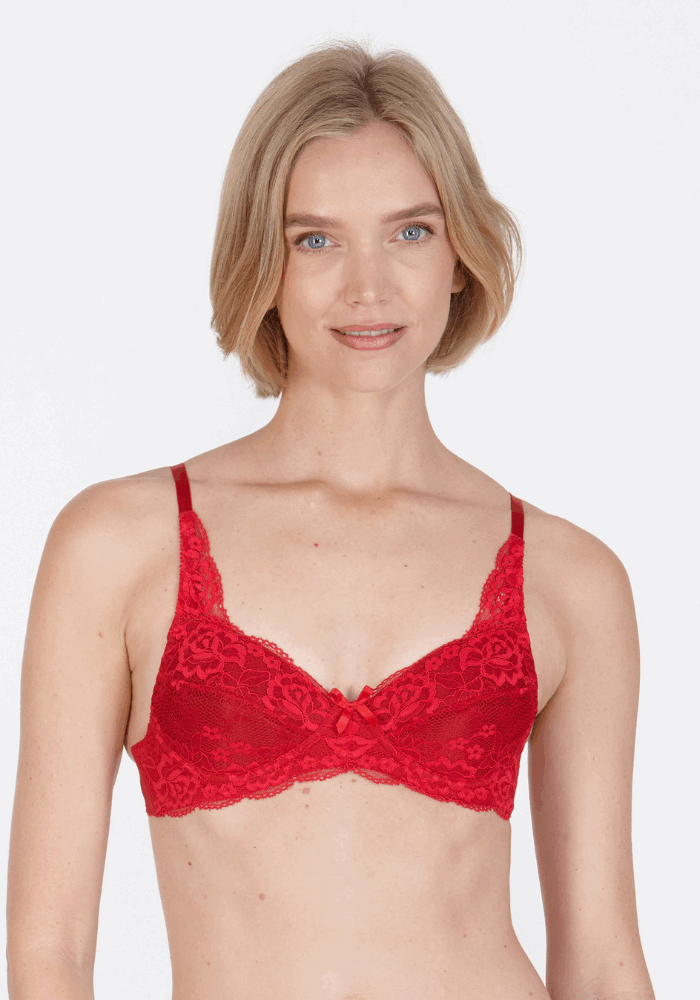 Little Women Scarlett High Apex Non- Wired Medium Removable Padded Bra