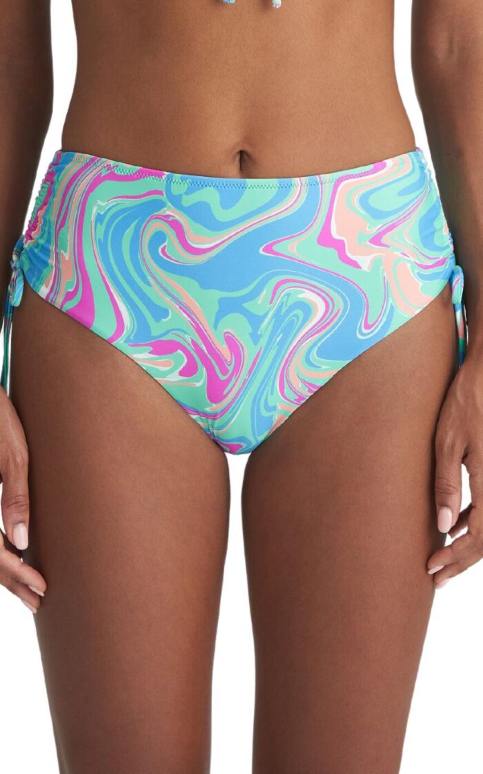 Marie Jo Arubani Full Bikini Brief - Ocean Swirl - L - 14