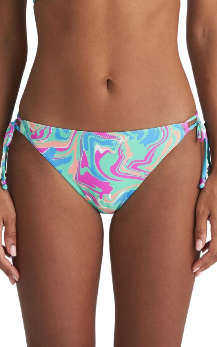 Marie Jo Arubani Tie Side Bikini Brief - Ocean Swirl - M - 12