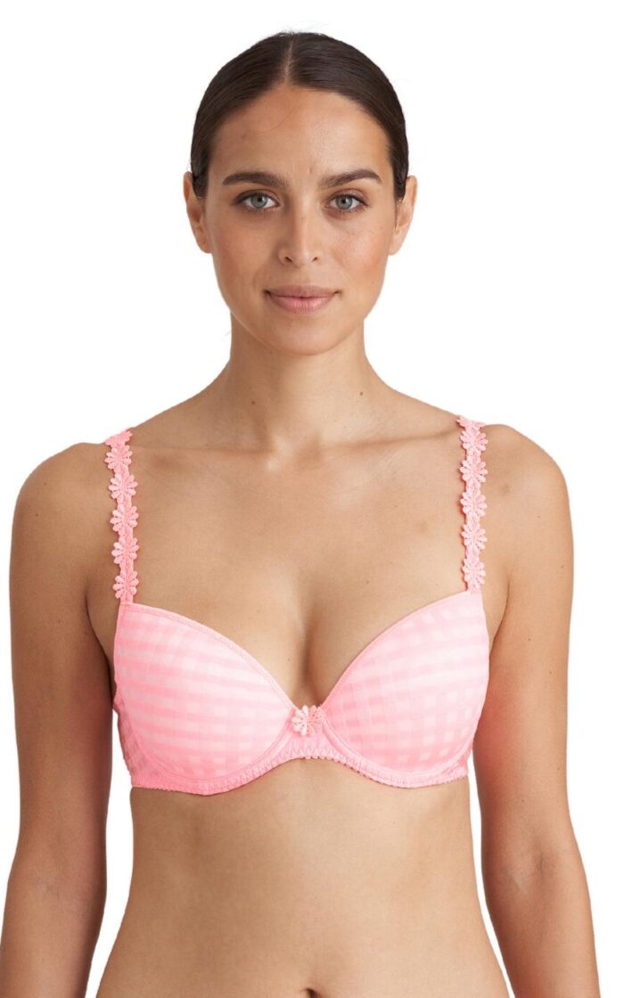 Marie Jo Avero Padded Plunge Bra - Pink Parfait - 34B