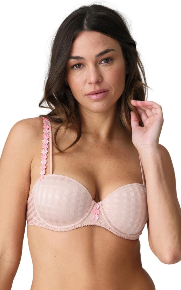 Marie Jo Avero Tiny Padded Balcony Bra - Powder Rose - 34F