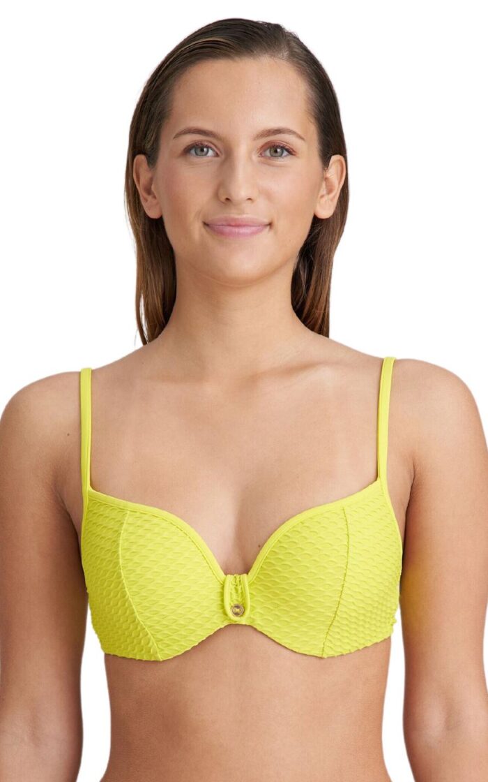 Marie Jo Brigitte Padded Heartshape Bikini Top - Suncoast - 34B