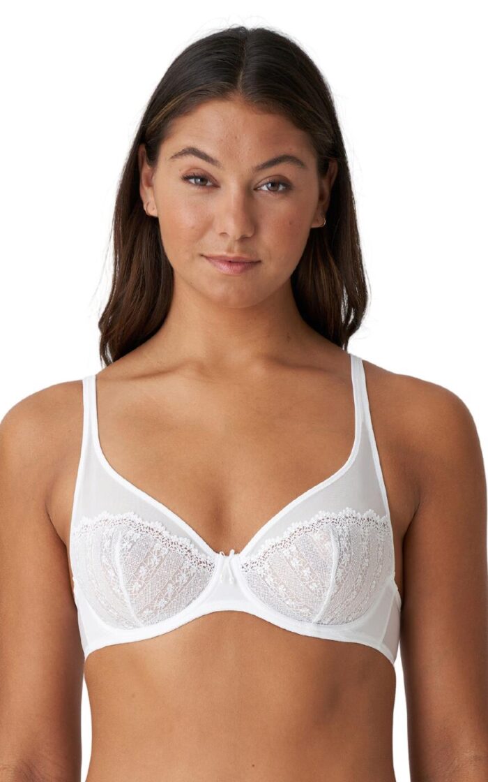 Marie Jo Christy Underwired Bra - White - 32E