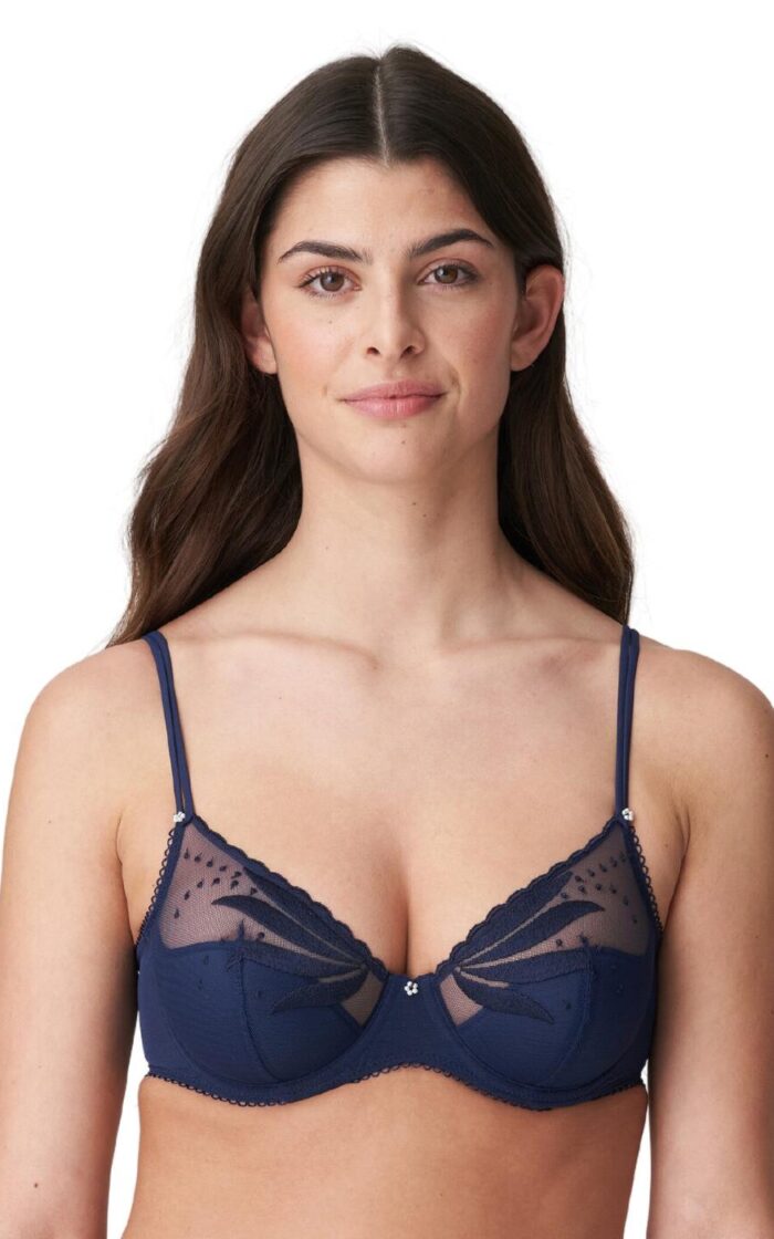 Marie Jo Etoile Half Padded Plunge Bra - Sapphire Blue - 32B