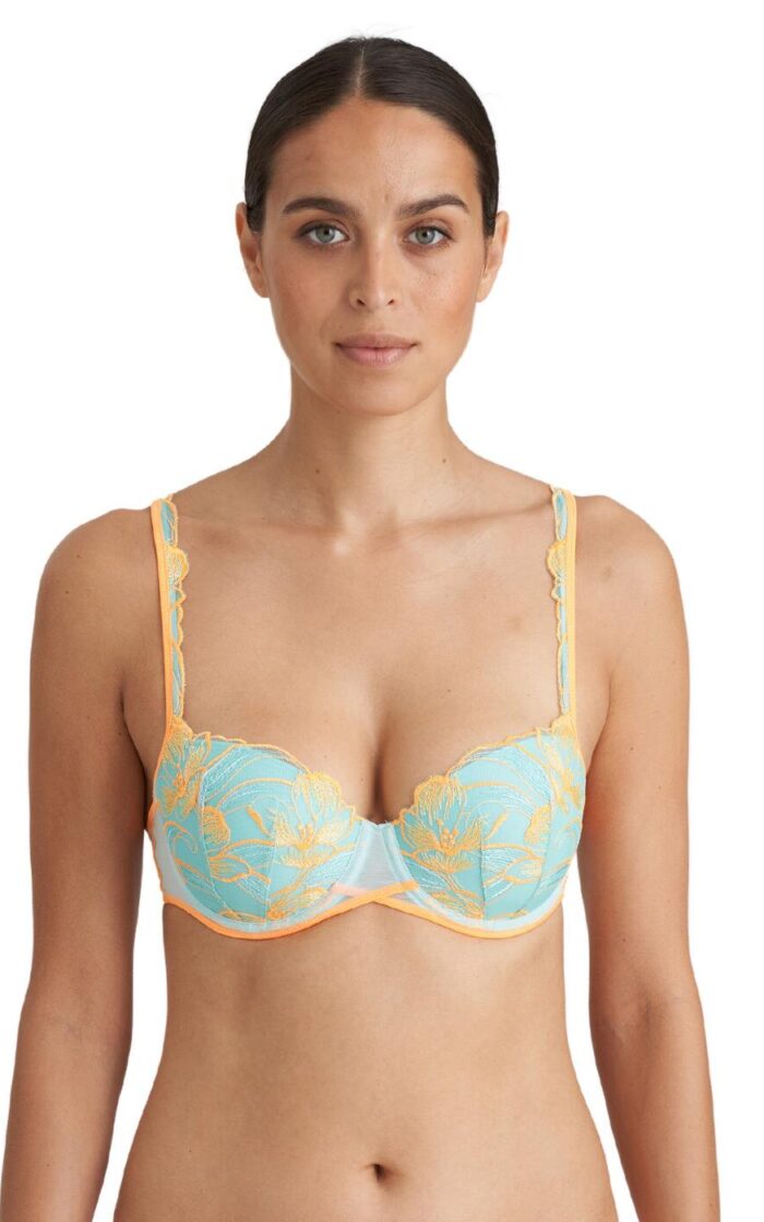 Marie Jo Georgia Padded Balcony Bra - Clearwater - 32E