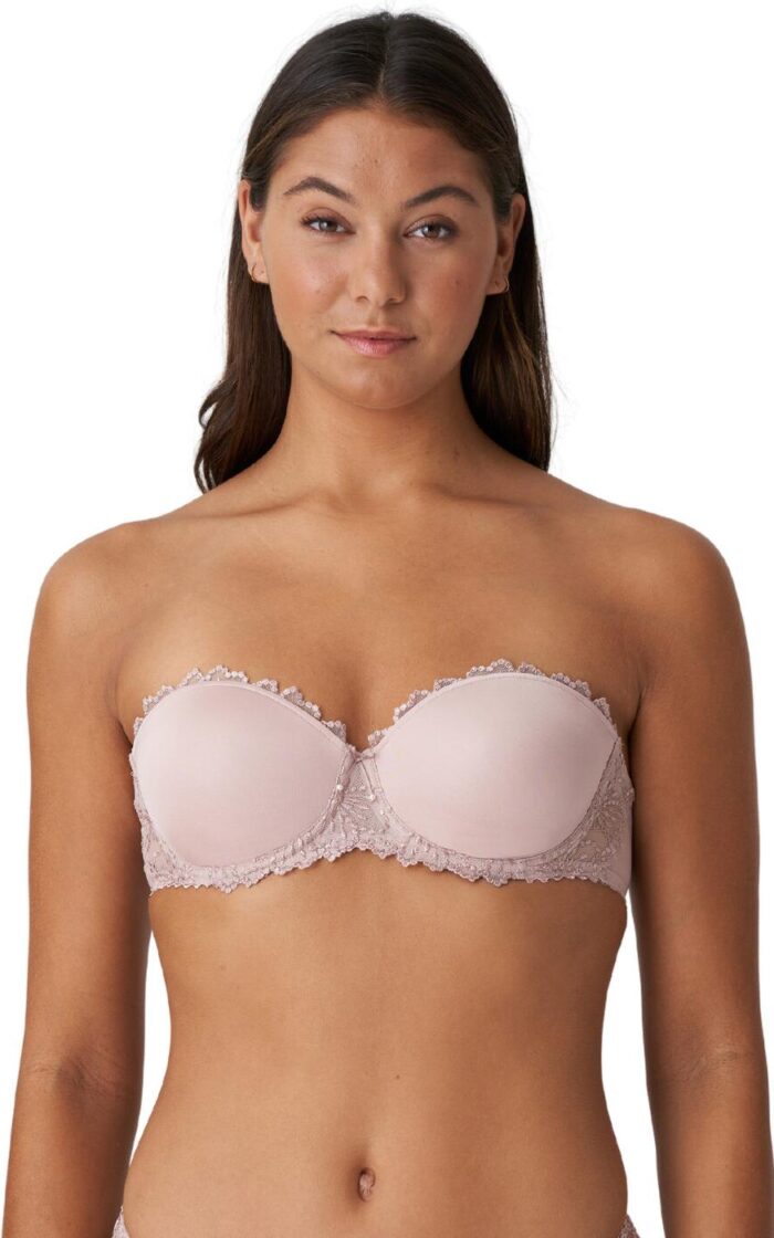 Marie Jo Jane Padded Strapless Bra - Bois De Rose - 32E