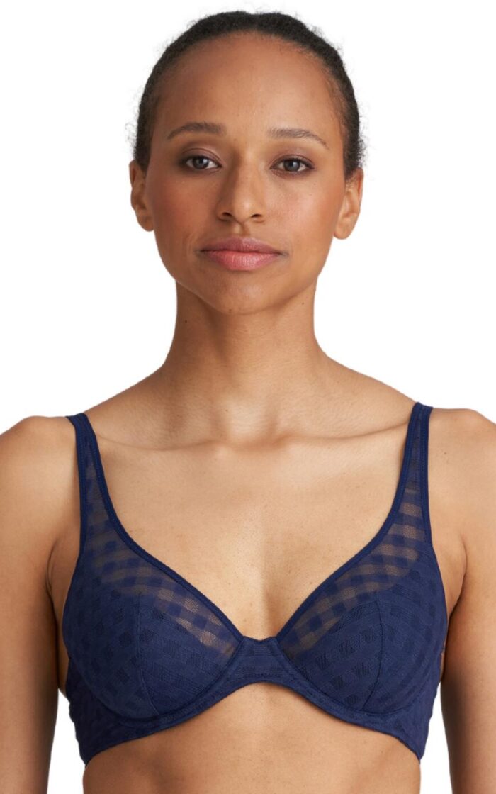 Marie Jo Jereme Half Padded Plunge Bra - Sapphire Blue - 34B