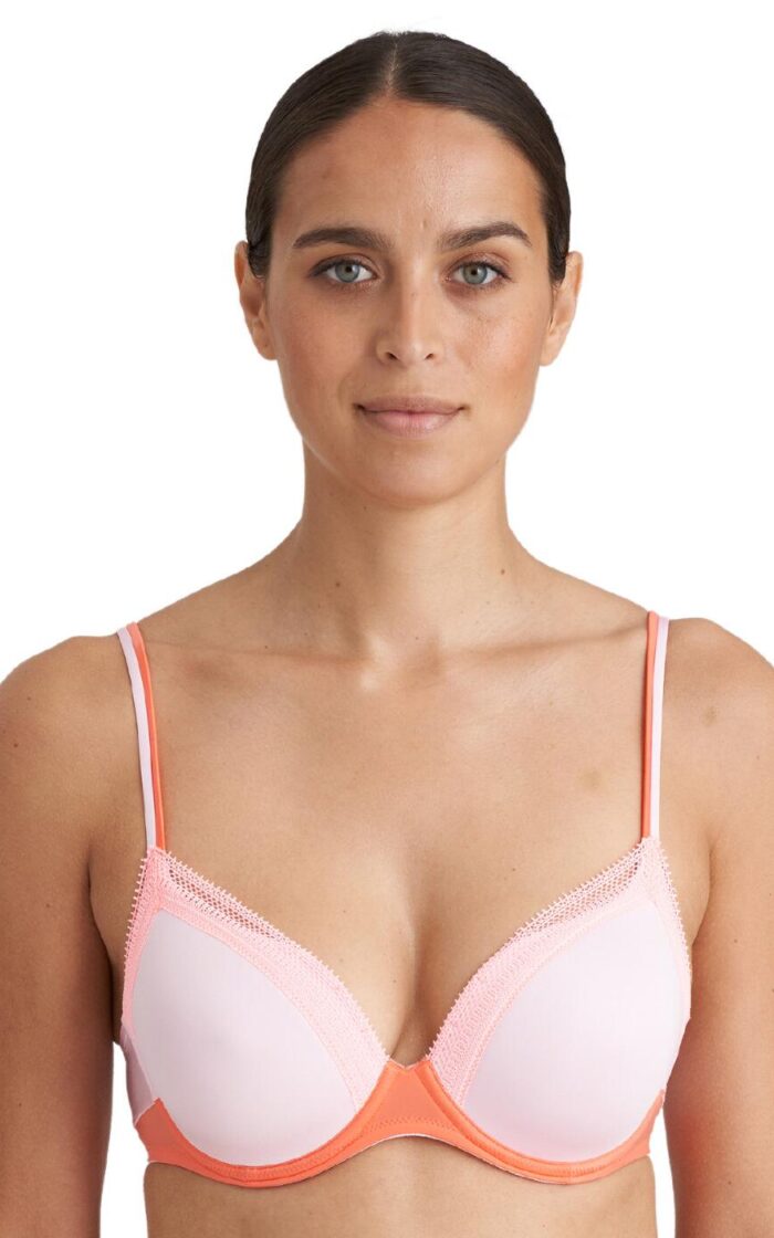 Marie Jo Matthias Padded Triangle Bra - Fifties Pink - 32B