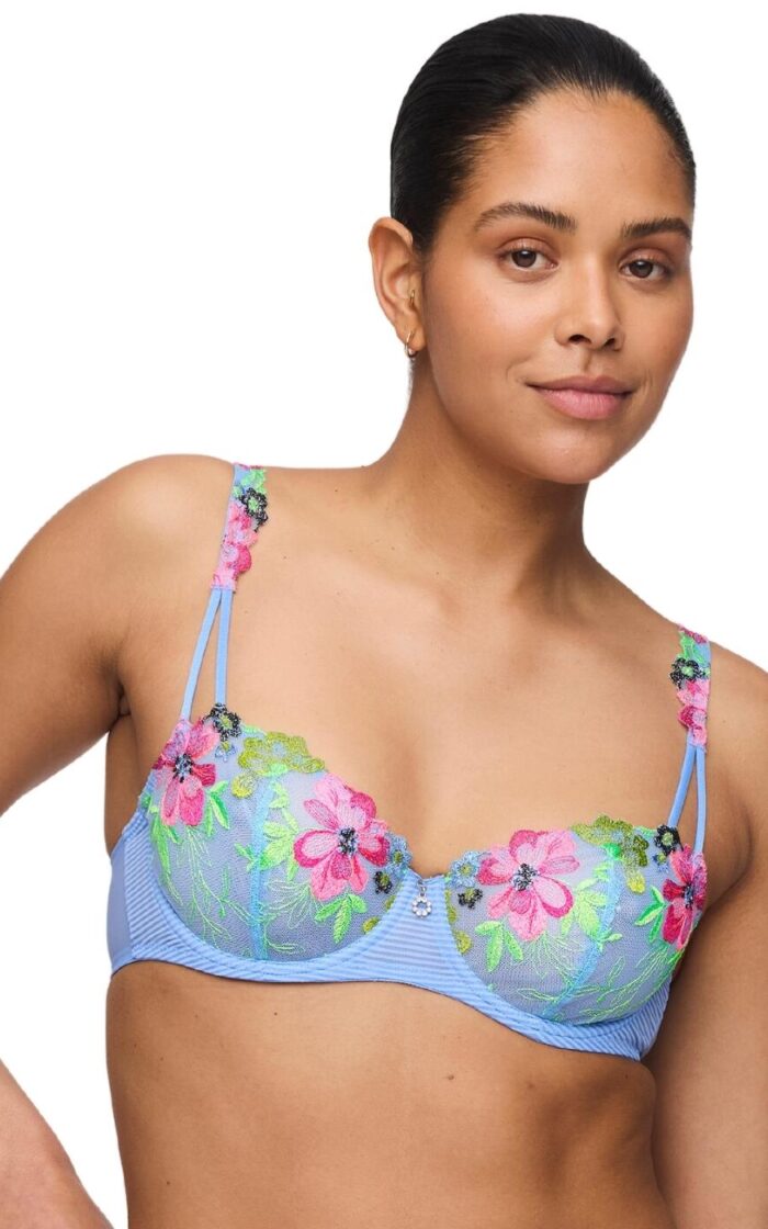 Marie Jo Odilly Balcony Bra - Santorini Blue - 34D