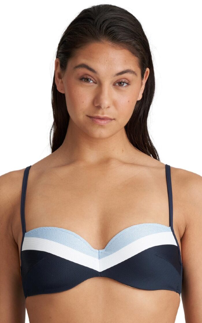 Marie Jo Sitges Padded Balcony Bikini Top - Cloud Party - 36D