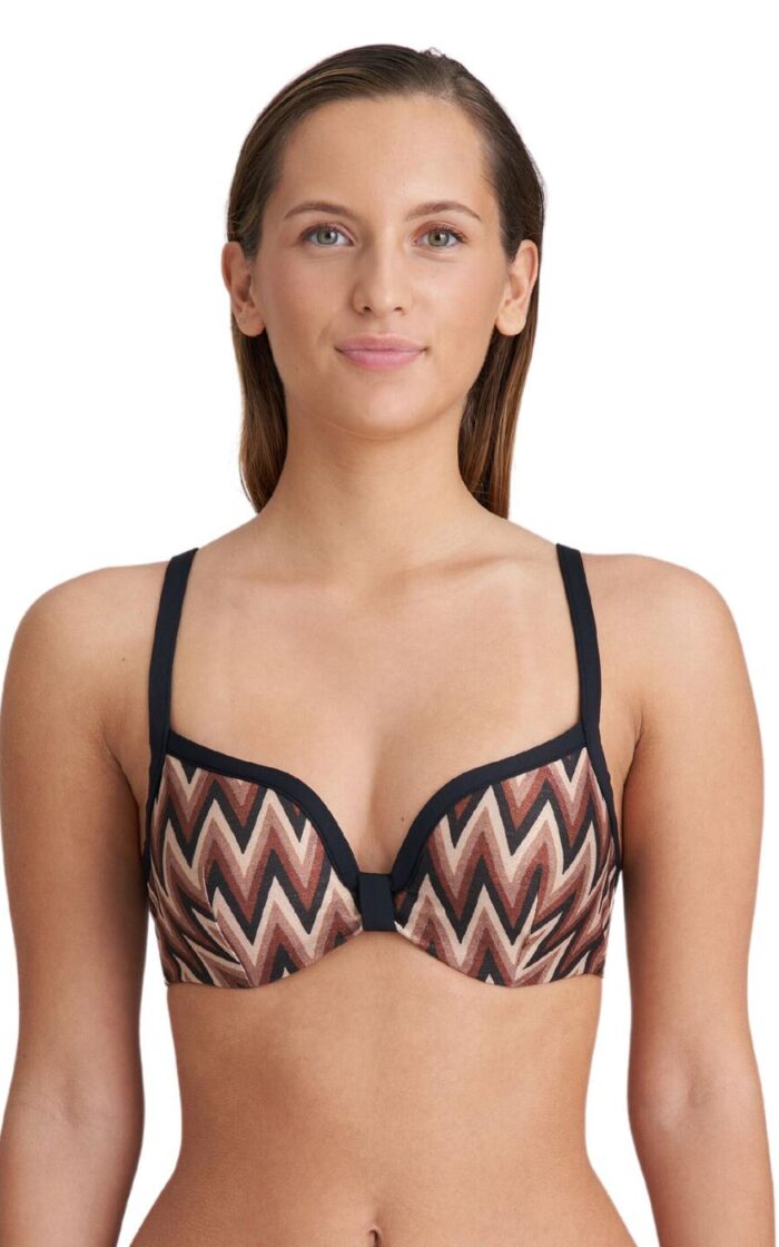 Marie Jo Su Ana Padded Heart Shape Bikini Top - Miramar - 34D