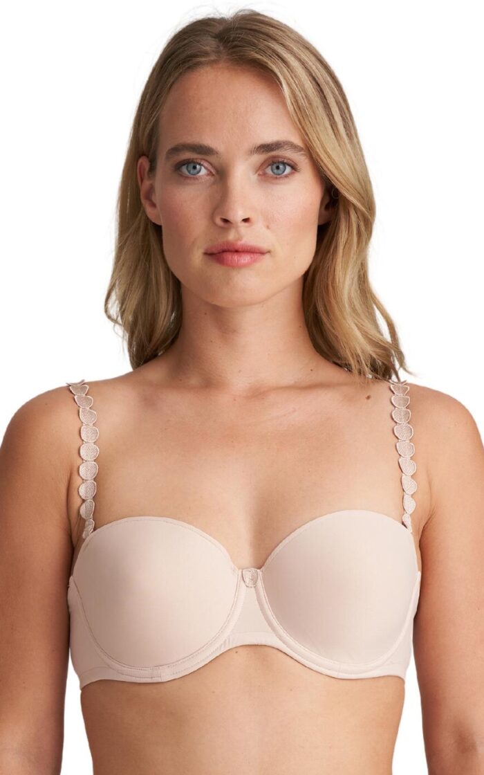 Marie Jo Tom Padded Strapless Bra - Caffe Latte