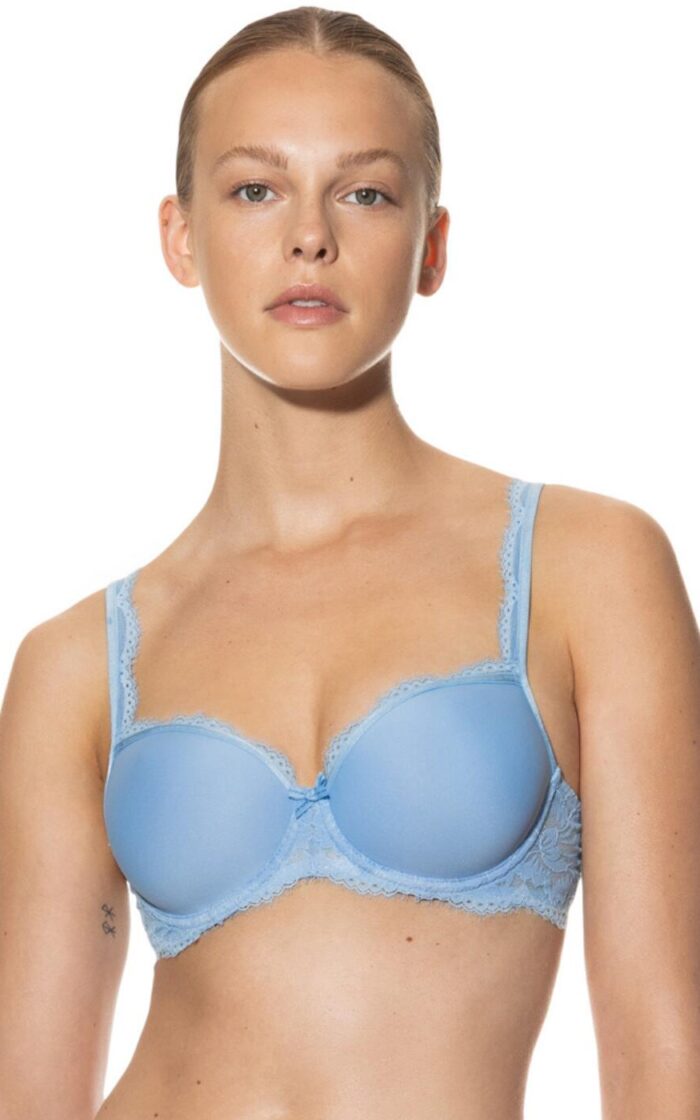 Mey Amazing Half Cup Bra - Angel Blue - 34B
