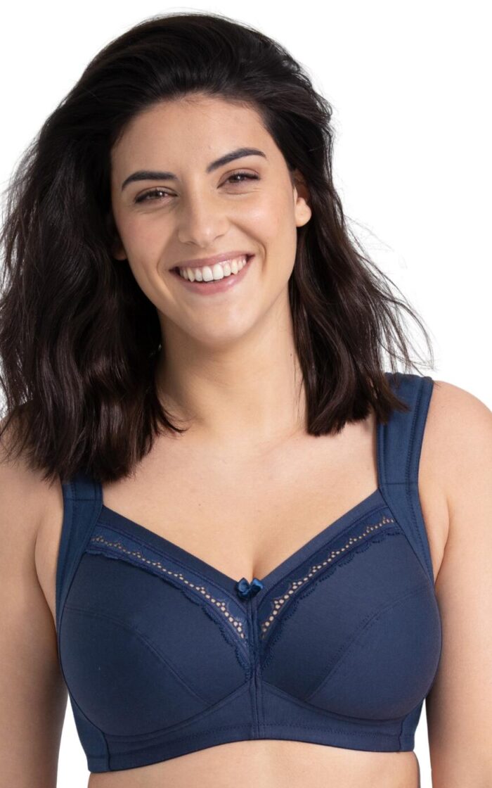 Miss Mary Of Sweden Always Non Wired Bra - Dark Blue - 36B