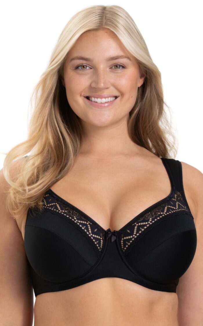 Miss Mary Of Sweden Breeze Bra - Black - 34C