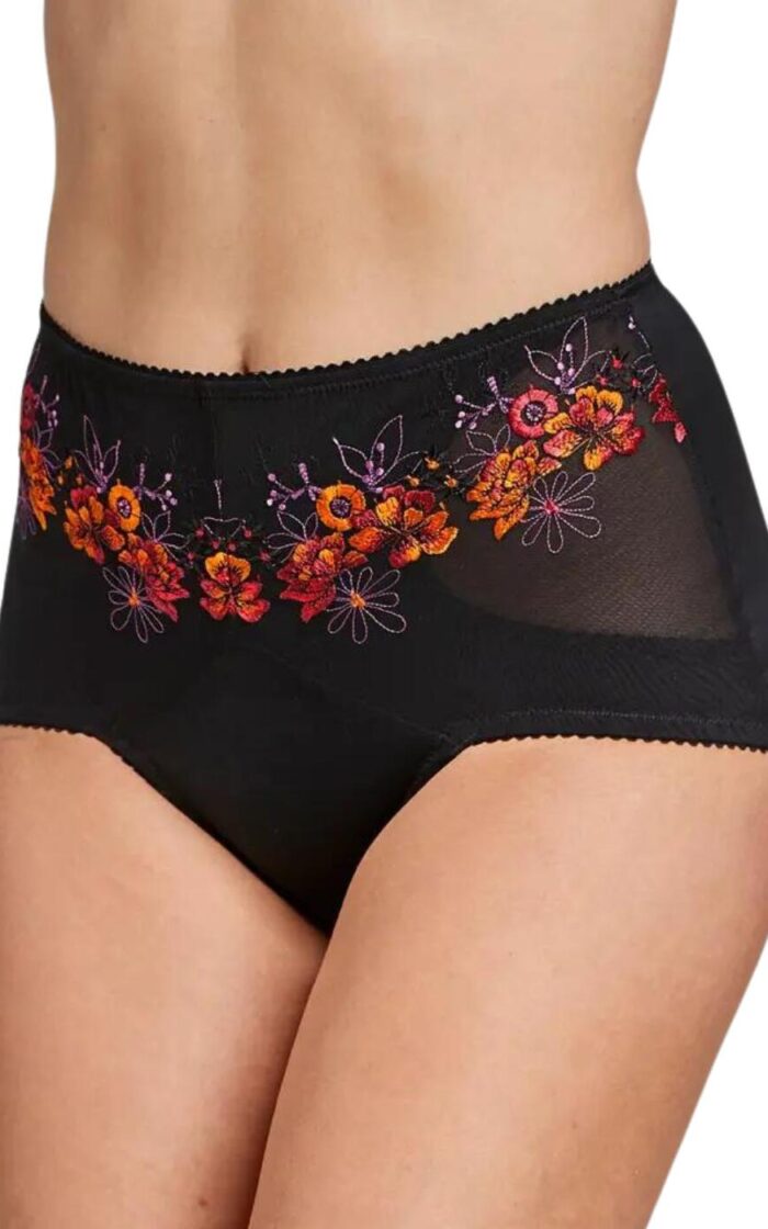 Miss Mary Of Sweden Floral Sun Brief - English Red - 2XL - 18