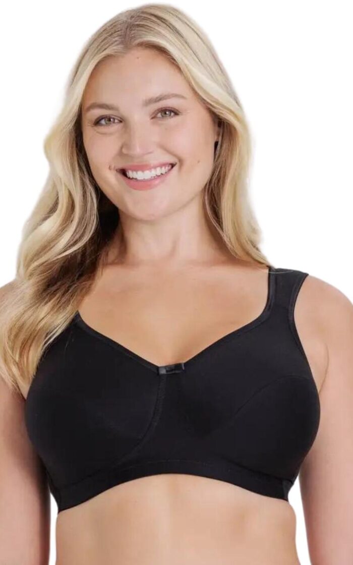 Miss Mary Of Sweden Tenderly Non Wired Bra - Black - 34E