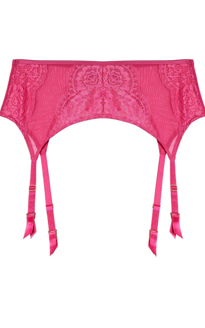 Ophelia Floral Lace Garter Belt