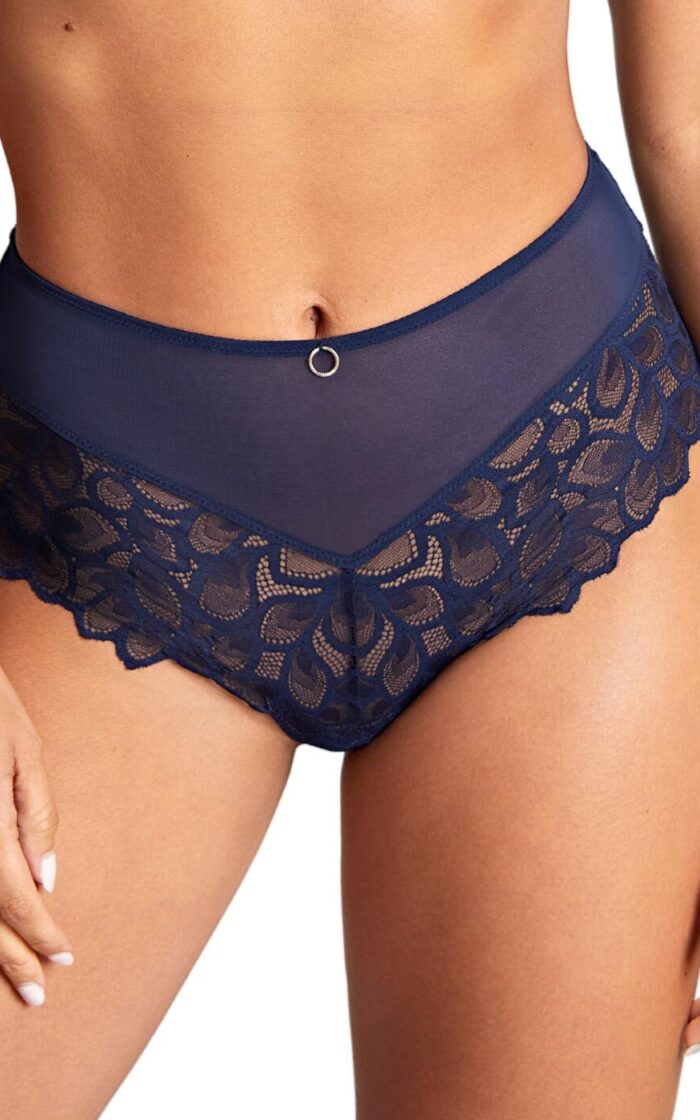 Panache Allure Deep Brief - Navy - S - 10