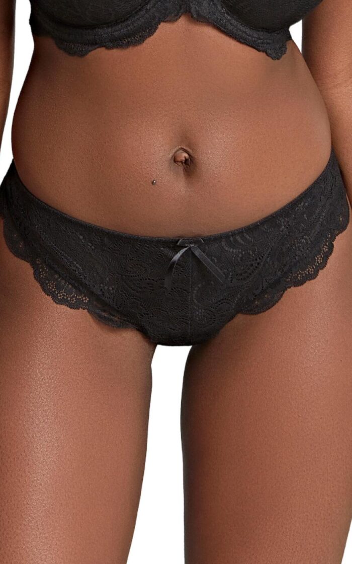 Panache Andorra Thong - Black - XL - 16