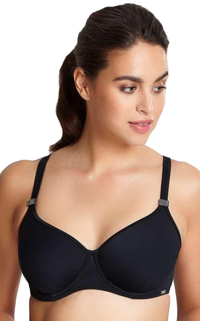 Panache Anya Balcony Bikini Top - Black - 30DD