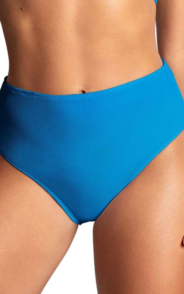 Panache High Waist Bikini Brief - Aurora Blue - M - 12