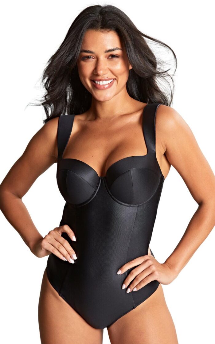 Panache Monica Balcony Swimsuit - Black - 30FF