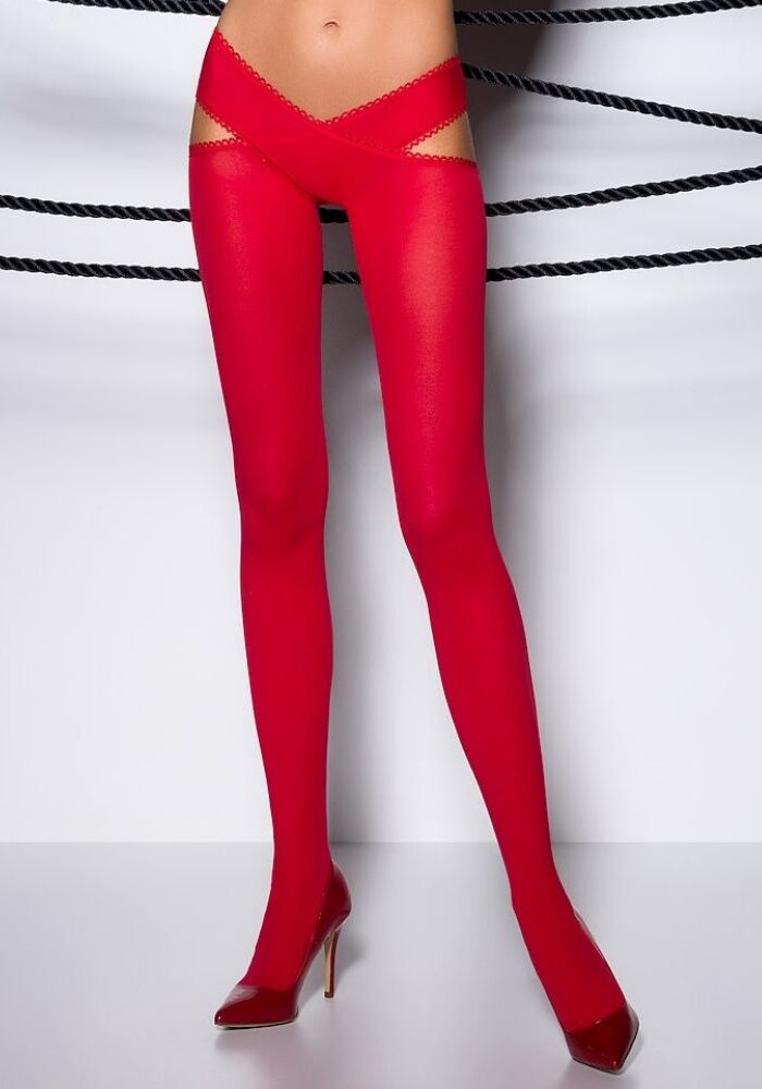 Passion Cross Over Hip Two Piece Tights