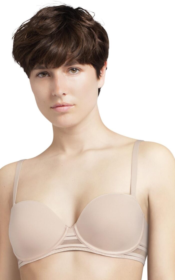 Passionata by Chantelle Rhythm Bandeau T Shirt Bra - Cappuccino - 32D