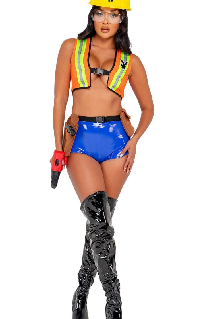 Playboy Construction Cutie Costume
