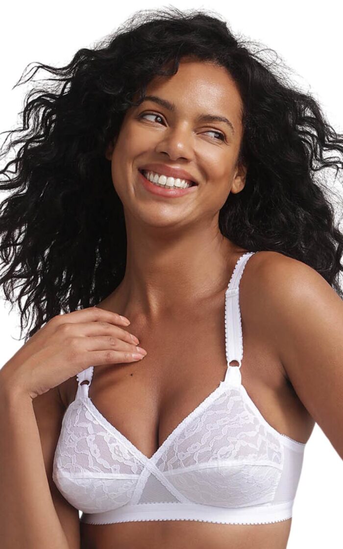 Playtex Cross Your Heart Non Wired Bra - White - 34B