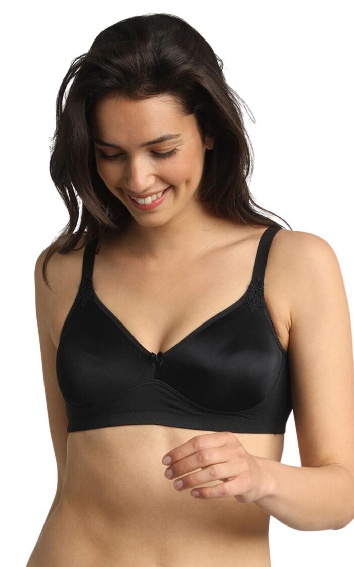 Playtex Essential Support Non Wired Bra - Black - 34B