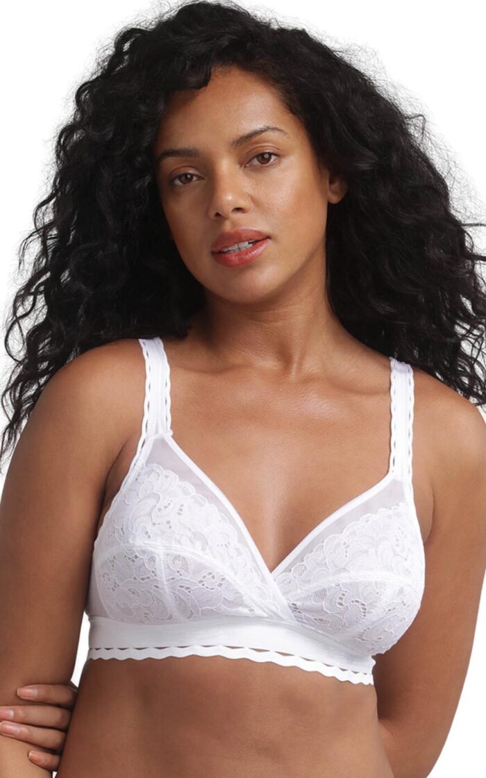 Playtex Sustainable Soft Cup Bra - White - 34B
