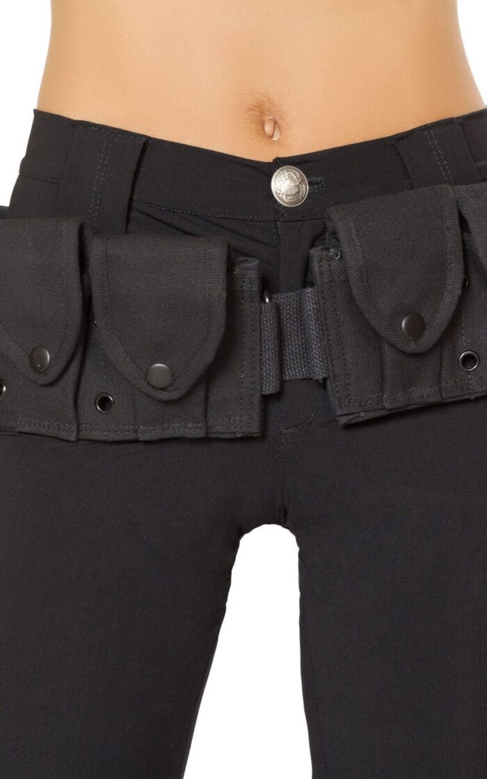 Police Belt with Pouches