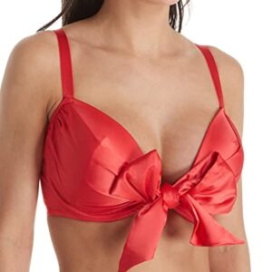 Pour Moi All Wrapped Up Front Fastening Bra - Red - 32C