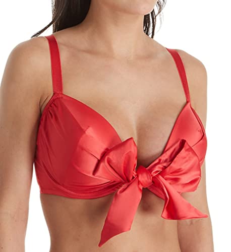 Pour Moi All Wrapped Up Front Fastening Bra - Red - 32C