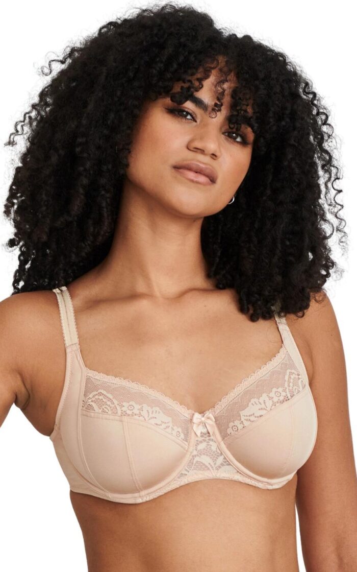 Pour Moi Aura Side Support Bra - Almond - 32G