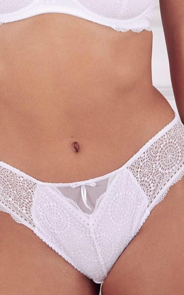 Pour Moi Eclipse Brief - White - S - 10