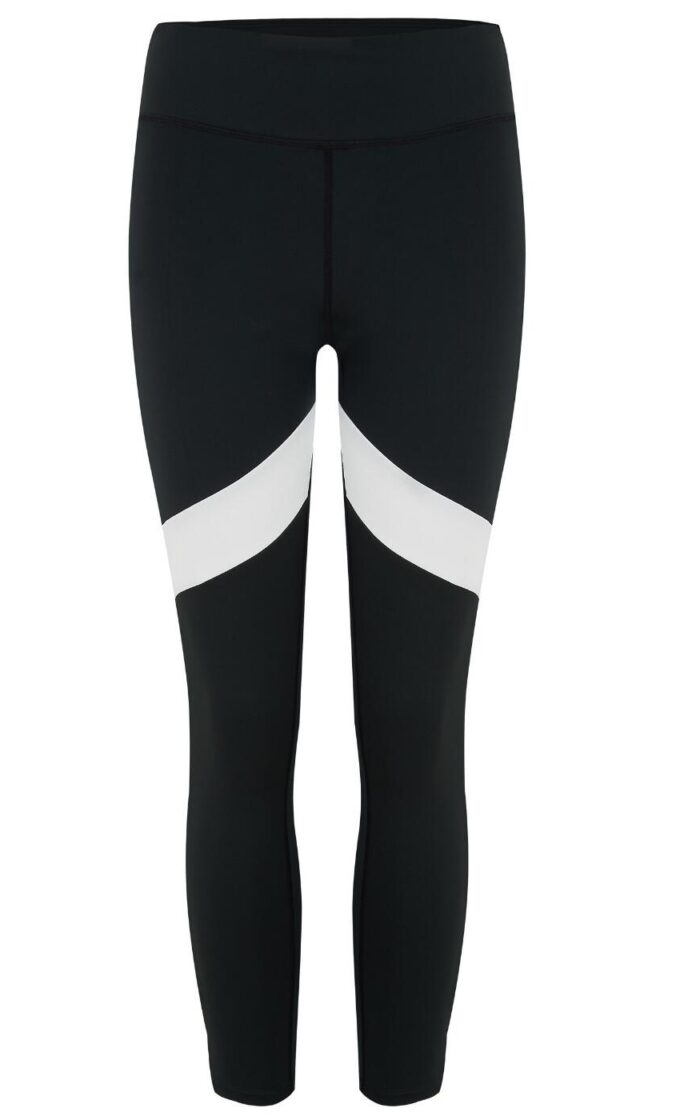 Pour Moi Energy Logo Elastic Sport Legging - Black/White