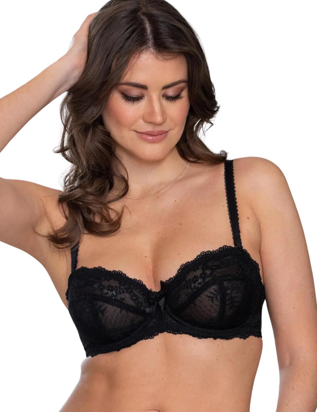 Pour Moi Flora Strapless Underwired Bra - Black - 32C