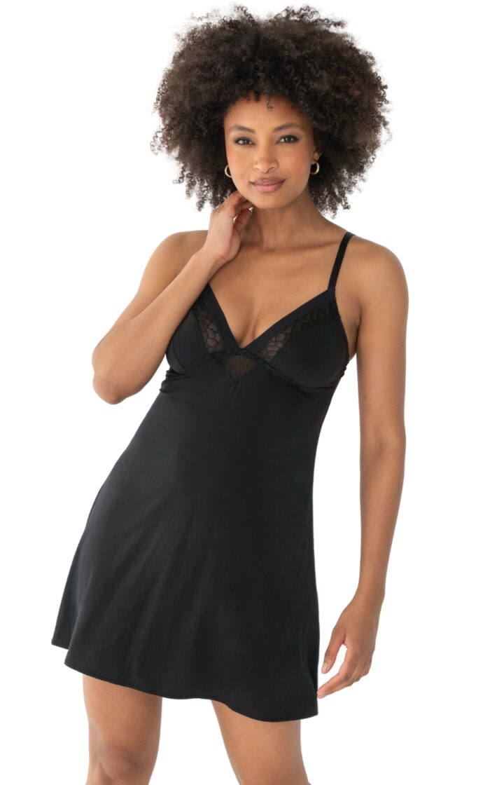 Pour Moi Geo Sculpt Chemise - Black - XS - 8