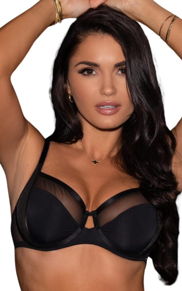 Pour Moi India Underwired Bra - Black - 32B